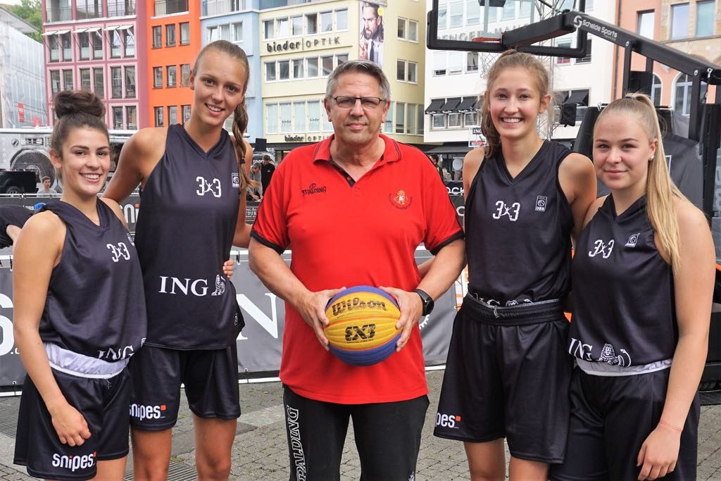 Marburgerinnen gewinnen 3×3 Masters
