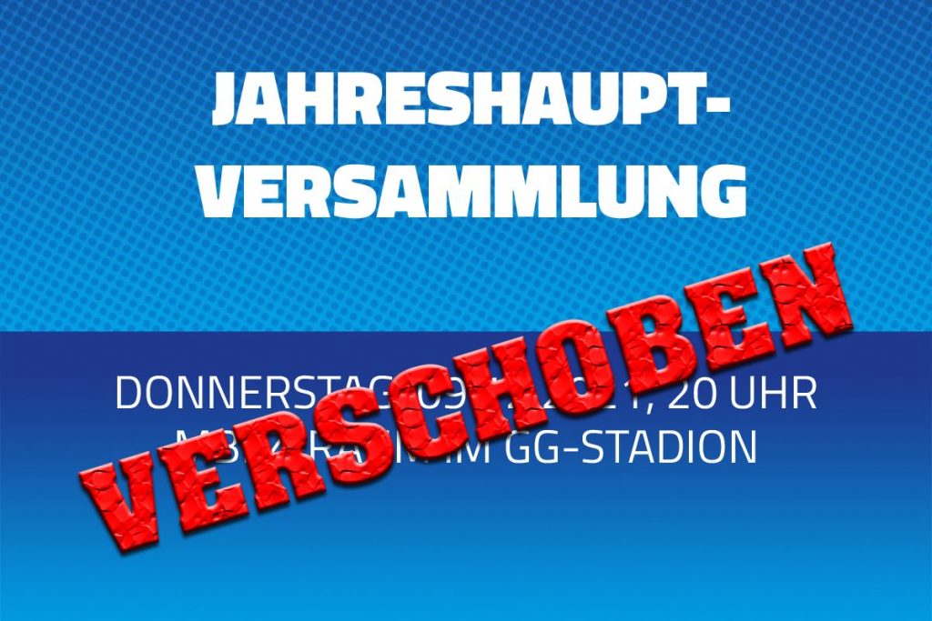 JHV fällt aus