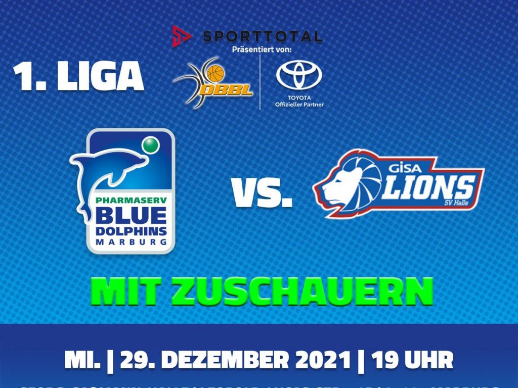 Halle-Spiel mit Zuschauern