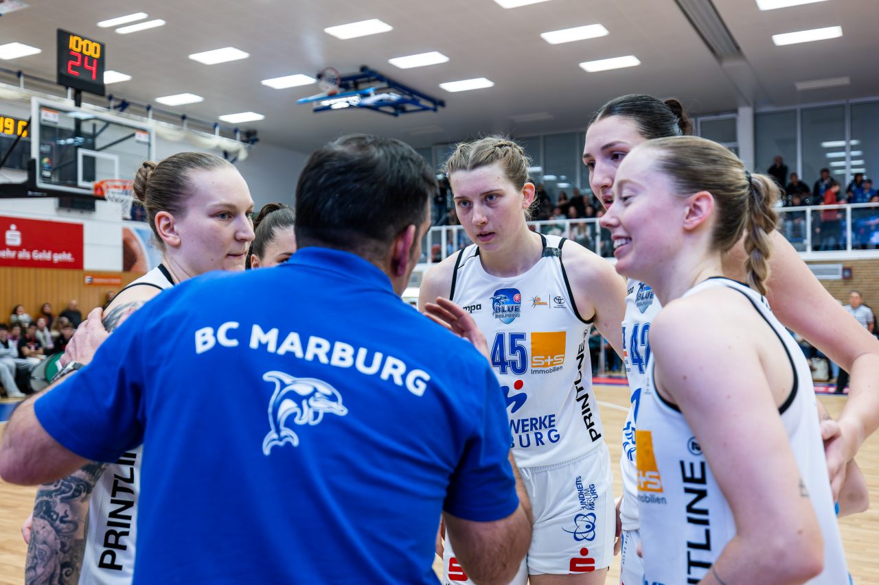 BC Marburg Blue Dolphins empfangen Meister und Spitzenreiter Rutronik Stars Keltern
